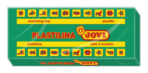 Plastilina Jovi 150g Verde oscuro unidad