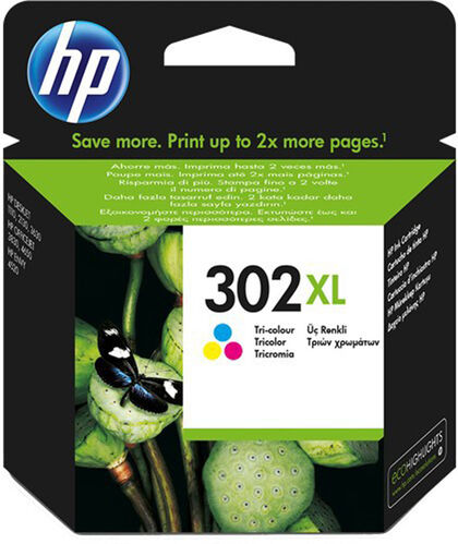 Cartutx HP 302XL de tinta tricolor