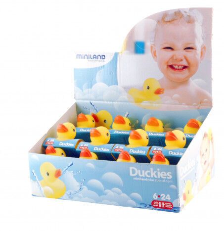 Figura de ba&ntilde;o Miniland Pato