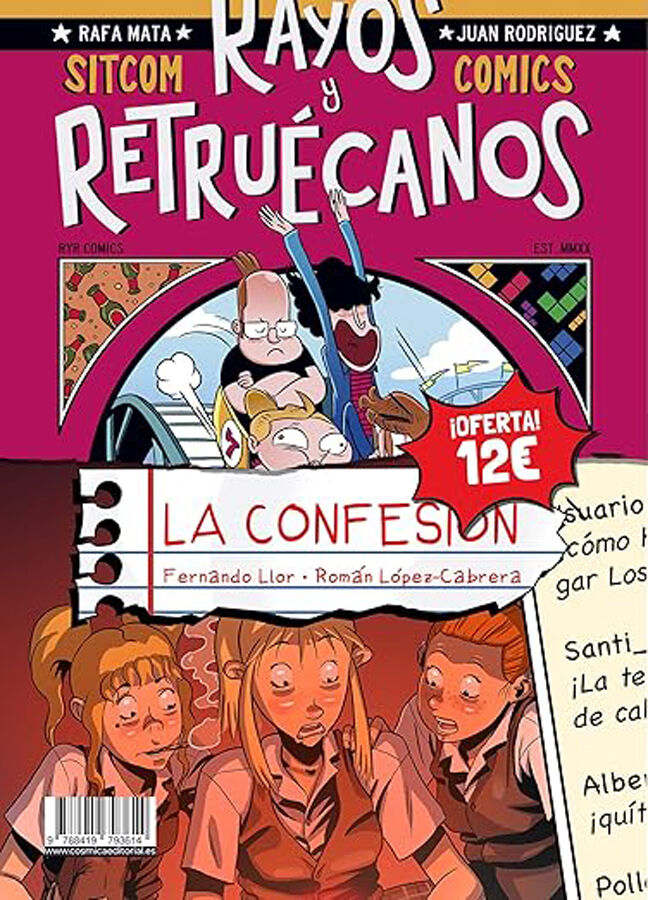 Pack Rayos y retru&eacute;canos y La confesi&oacute;n
