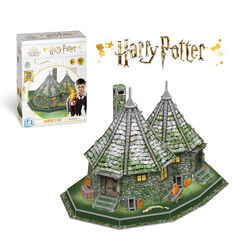 Puzle 3D 101 piezas Cabaña Hagrid Harry Potter