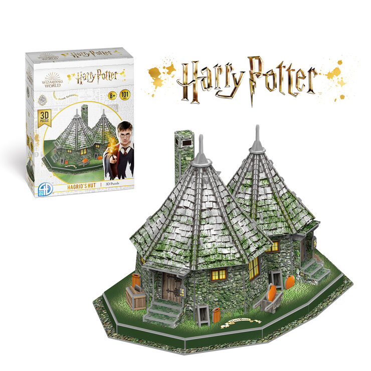 Puzle 3D 101 piezas Cabaña Hagrid Harry Potter