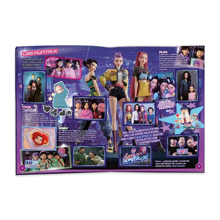 Kpop Demon Hunter - &Agrave;lbum d&rsquo;enganxines