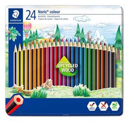 Lápices de colores Staedtler Noris Colour caja metal 24 colores