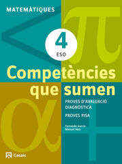 Compet&egrave;ncies que sumen. Matem&agrave;tiques 4 ESO