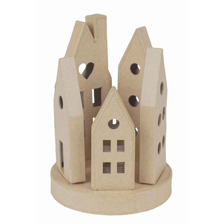 Figura Paper maixé Décopatch Poble