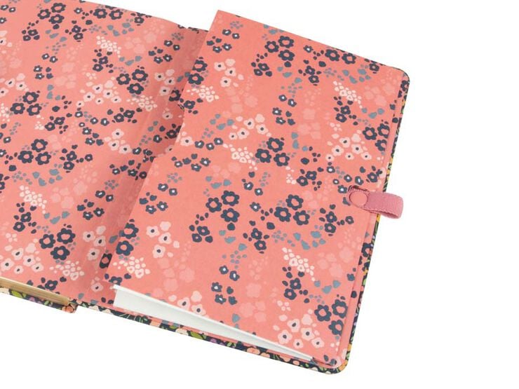 Agenda Finocam Design M4 sem/vista horizontal cat 2026 Flora