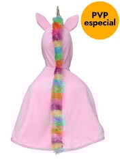 Capa&nbsp;Unicornio&nbsp;Baby&nbsp;rosa De 2 a 3 a&ntilde;os
