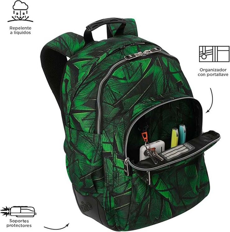 Mochila Totto Rayol Jhony Jungle