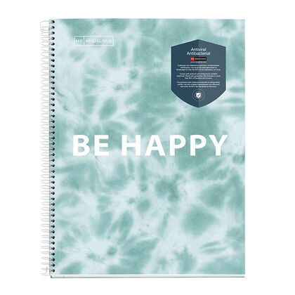 Notebook MRius Emotions 4 A4 120 fulls Tie dye Blau