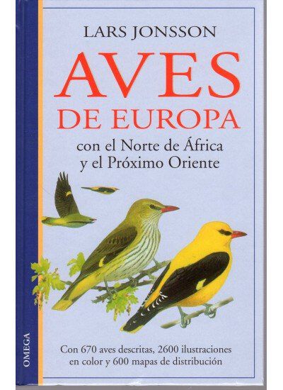 Aves de Europa con el Norte de Africa y