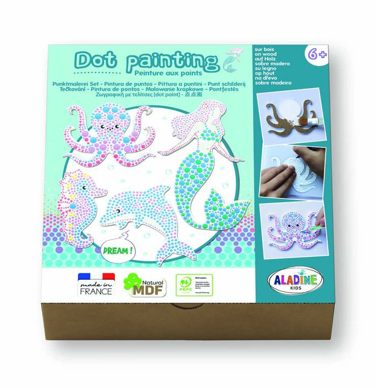 Kit Aladine Pinta amb Punts Sirena