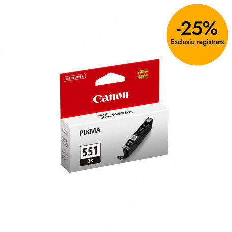 Cartucho original Canon CLI-551BK negro - 6508B001
