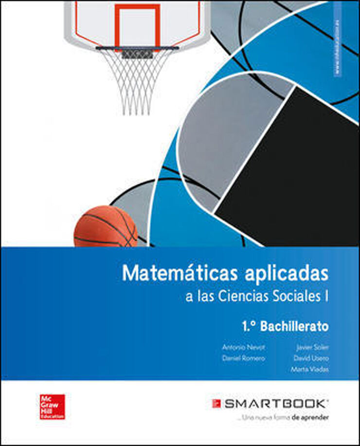Matemáticas Aplicadas a las Ciencias Sociales 1º Bachillerato. Incluyecódigo Smartbook.