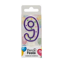 Vela de cumpleaños nº9