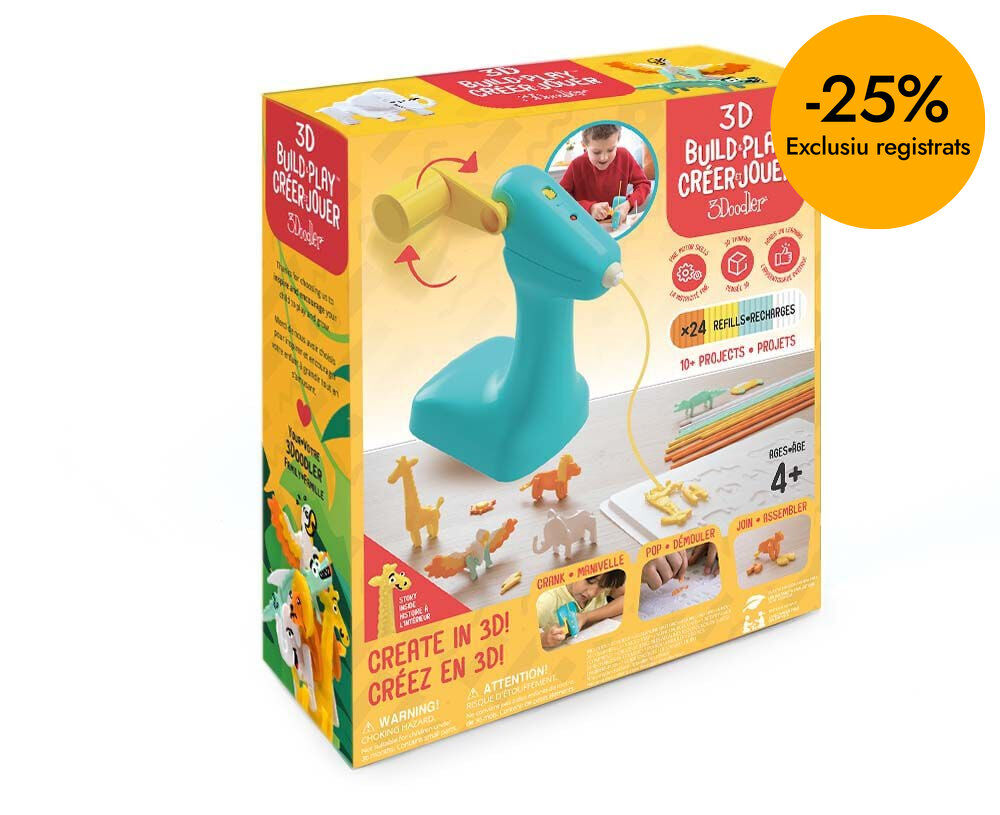Bol&iacute;grafo 3D Doodler &iexcl;Crea, Construye y Juega!