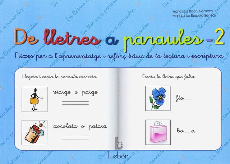 De lletres a paraules 2