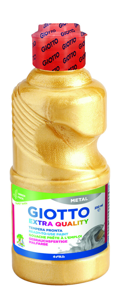 Témpera Giotto Metall Or 250 ml