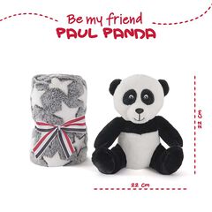 Kit Peluche y Manta Panda Perletti