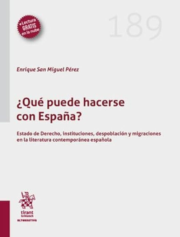 &iquest;Qu&eacute; puede hacerse con Espa&ntilde;a?