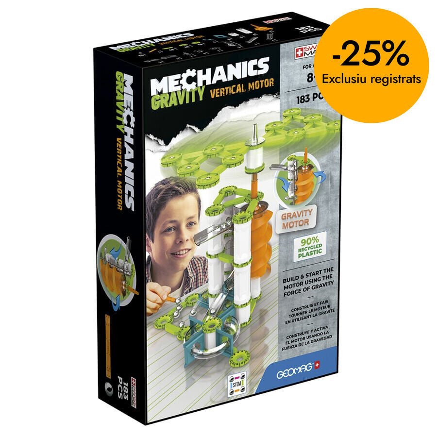 GEOMAG Mechanics Vertical Motor 183 piezas