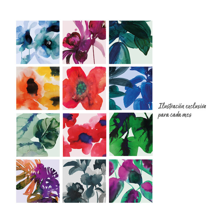 Calendario Miquelrius Mesa 15x20 Castellano 2027 Aquarel