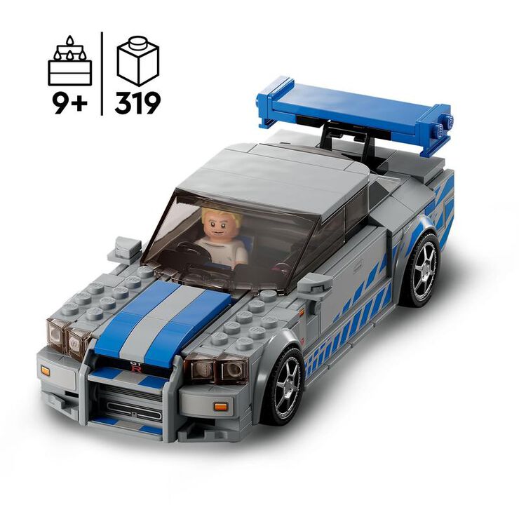 LEGO® Speed Champions Nissan Skyline GT-R (R34) de 2 Fast 2 Furious 76917