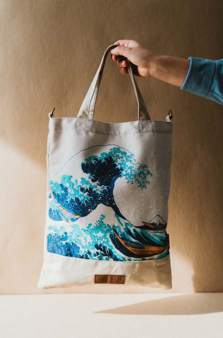 Bolso de Tela Kokonote Hokusai