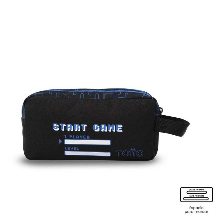 Estuche Totto 2 Cremalleras Vortex