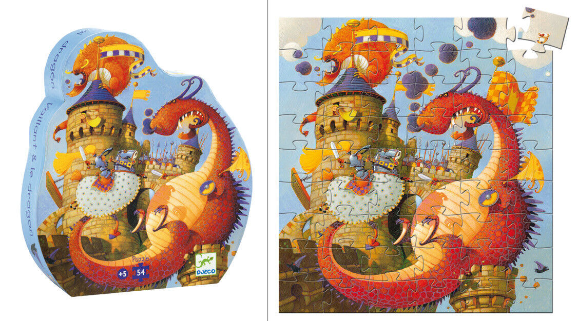 Puzle Vaillant y el drag&oacute;n