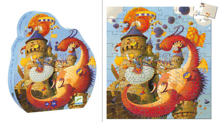 Puzle Vaillant i el drac