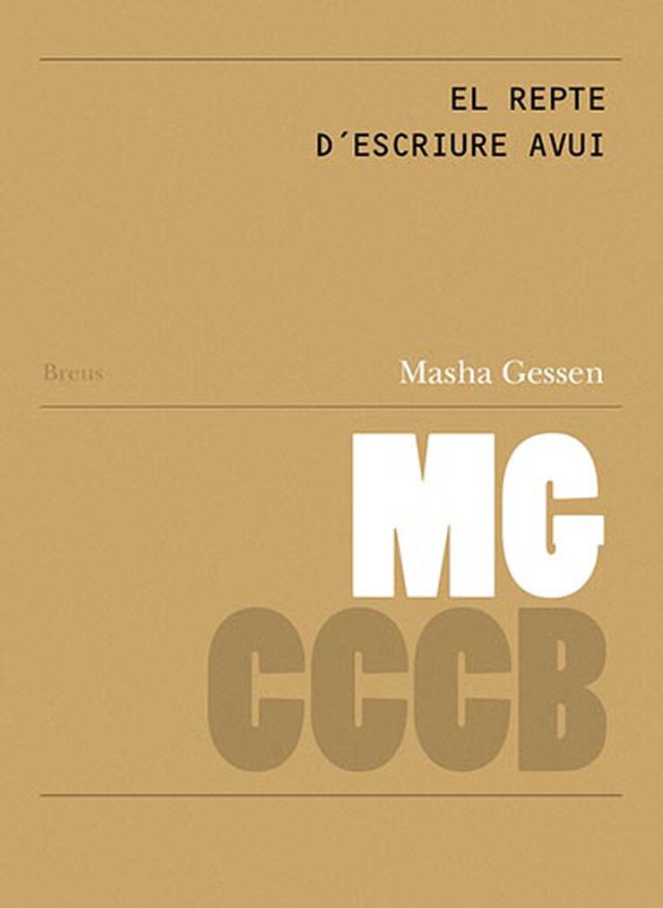 El repte d´escriure avui / The challenge of writing today