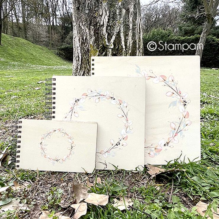 &Agrave;lbum Fotos Stampam 25x25 Corona Fulles salm&oacute;