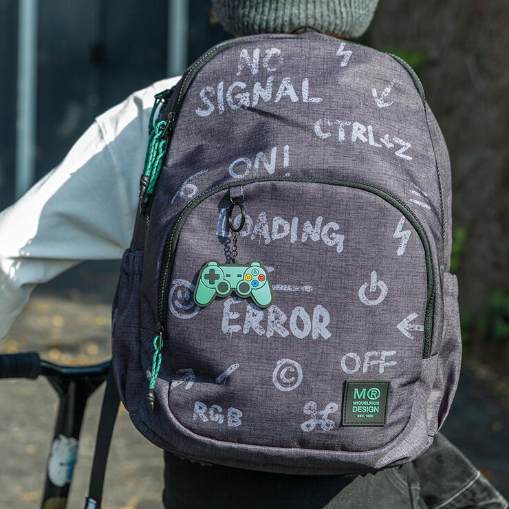 Mochila Triple MQR Game Over