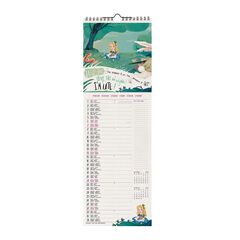 Calendario pared Legami 16X49 2024 Alice