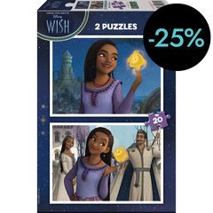 Puzle 20 piezas x2 Wish