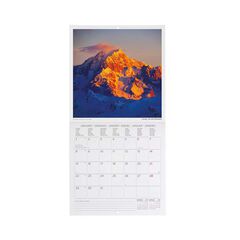 Calendario pared Legami 18X18 2024 Mountains
