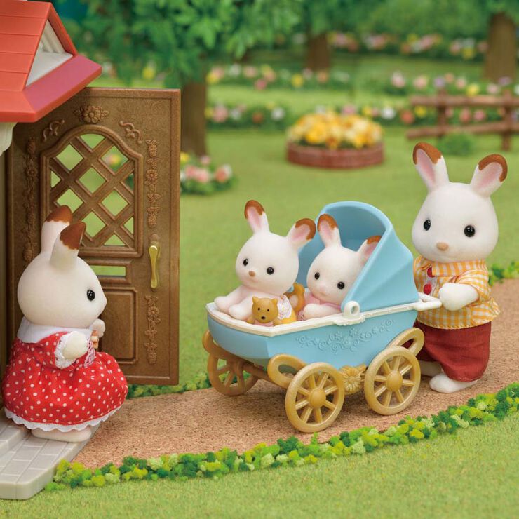 Cochecito Gemelos Cabe y Breeze - Sylvanian Families