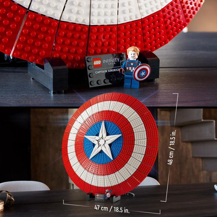 Escudo de Capitán América de Marvel para niños, Escudo de plástico del  equipo americano, juguete de
