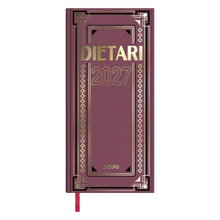 Dietario Dohe Dos Tercios D&iacute;a P&aacute;gina Catal&aacute;n 2027