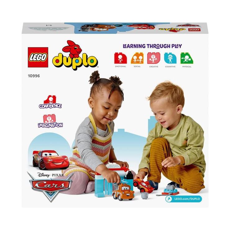 LEGO® Duplo Disney y Pixar Cars Autolavado con Rayo McQueen y Mate 10996