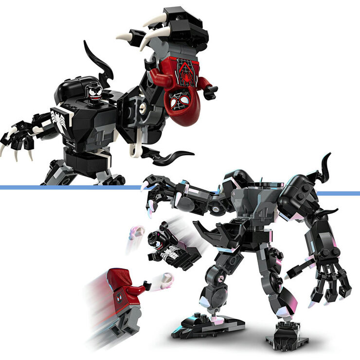 LEGO®  Super Herois Armadura Robòtica de Venom vs. Miles Morales 76276
