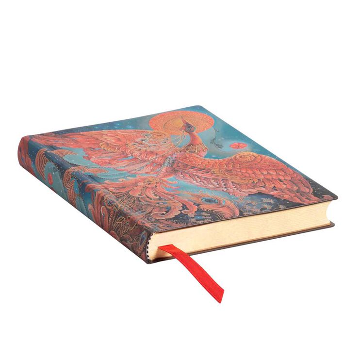 Libreta Paperblanks mini raya Pájaro de Fuego