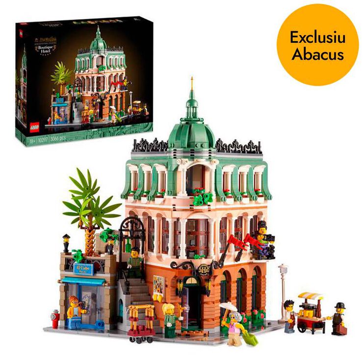 LEGO® Hotel Boutique set de construcción modular coleccionable con 5 secciones detalladas 10297