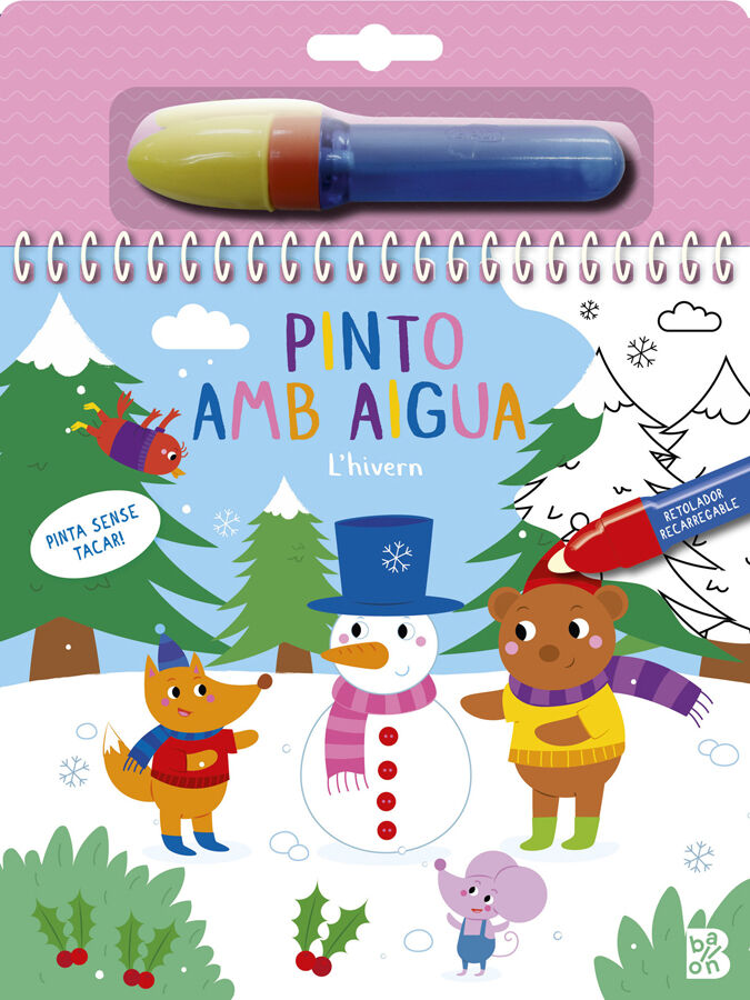 Pinto amb aigua - L'hivern