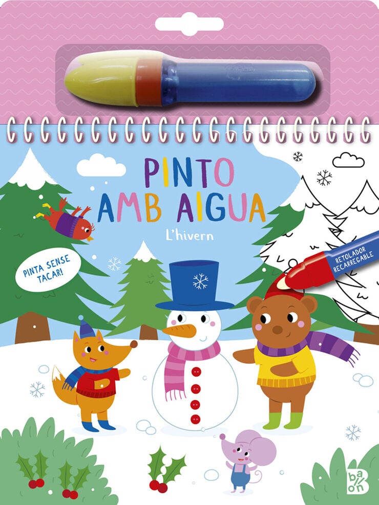 Pinto amb aigua - L'hivern