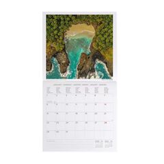 Calendario pared Legami 30X29 2024 Vitamin Sea