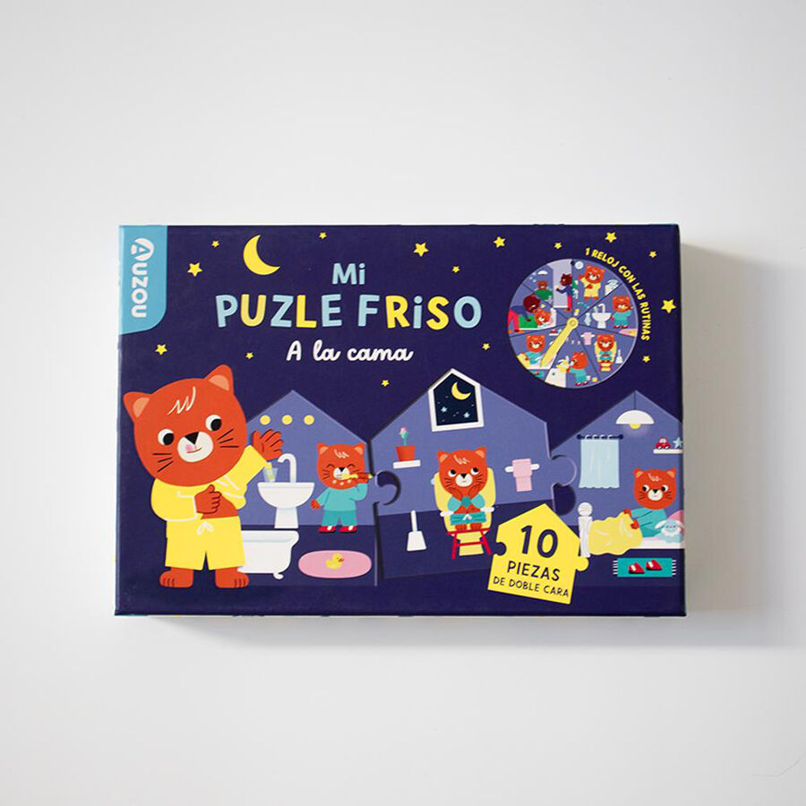 Puzzle friso: A la cama