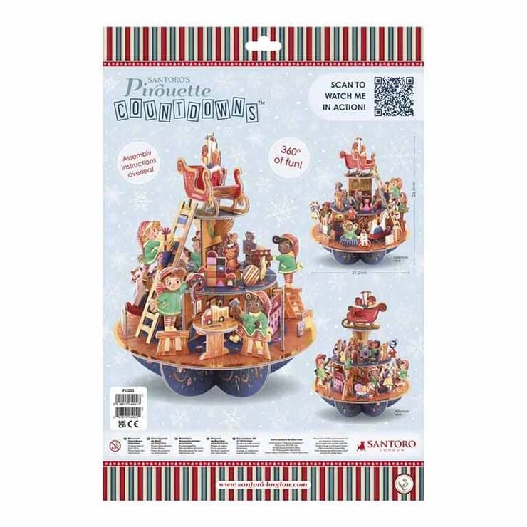 Calendario de Adviento Pirouette Taller de Elfos