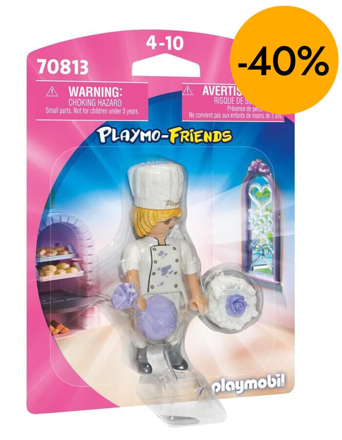 Playmobil Palymo-friends xef pastisser 70813